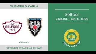 SelfossTv - (Selfoss - Akureyri) Olísdeild karla 01.10.16