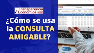 Cómo se usa la Consulta Amigable – Teórico practico