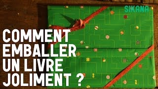 Emballer un livre joliment