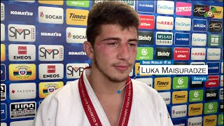 Judo World Championships Tokyo 2019 🎤Interview with Luka Maisuradze 🇬🇪