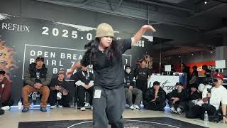 JAPAN BGIRL Chura All Rounds Solo Recap | KSCS BATTLE 2025