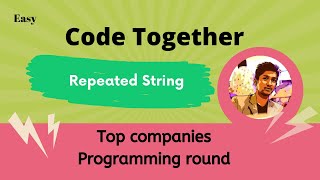 Repeated String (Tamil) Hackerrank problem with solution | Count occurrence
