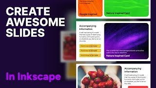 Create Awesome Slides using Inkscape | Tutorial