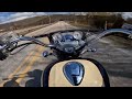 my first long ride on the honda valkyrie