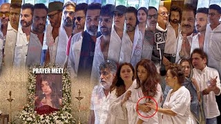 Emotional Family and Celebrities arrives at Tishaa Kumar Prayer | Kartik Aaryan, Anil Kapoor, Jackie