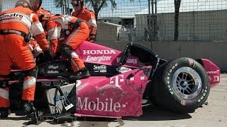 IndyCar - Dario Franchitti's Career Ending Crash