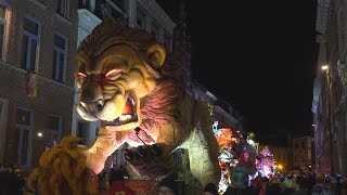 Carnaval Aalst 2017: montage stoet