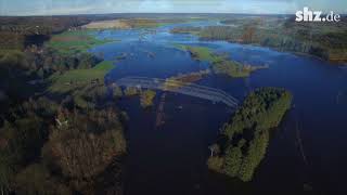 Impressionen des Stör-Hochwassers bei Kellinghusen