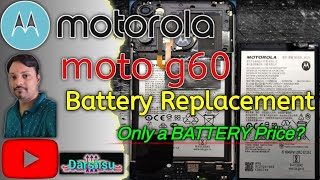 MOTOROLA moto G60 (XT2135-2) How to replace the motorola battery and battery price