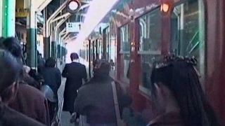 1991 平成三年 地上の佐野駅 Sano Station in 1991 910119