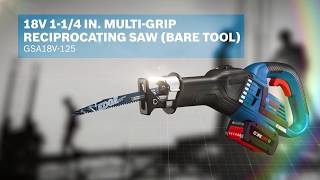 Bosch GSA18V-125K Product Video