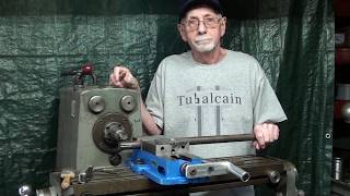 Cut Straight Keyseat on Clausing Horz  w/woodruff cutter TIPS 505 tublcain pt 2