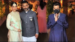 Sonam Kapoor GRAND Entry with hubby Anand Ahuja At Sister Rhea Kapoor Wedding
