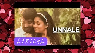 உன்னலே மெய்மரந்து | Unnalae Meimaranthu - Raja Rani (Movie) | GV prakash