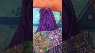 Rangoli silk with dual shaded allover flower design  awesome collections 899