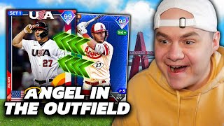 Upgrading to 99 Mike Trout! Angel in the Outfield #19