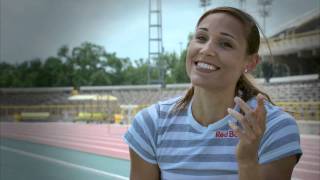 Lolo Jones at the Track