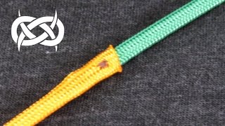How to Join or Splice Paracord with the Sleeve and Stitch Method Tutorial (Parac