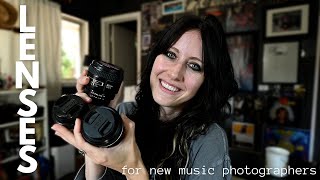 The BEST Lenses For Music Photography // Nikon, Canon, Sony