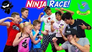 American Ninja Warrior vs Japan Ninja Warrior Race!