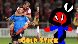 Stickman Dismounting | Funny best falls moments | Gold Stick #9