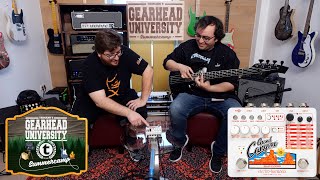 Electro Harmonix Grand Canyon Bass Demo at #TGU19