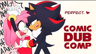 Hand Trick - Shadamy (Shadow x Amy) Sonic Comic Dub Compilation