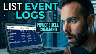 Windows PowerShell Get-WinEvent List System Command