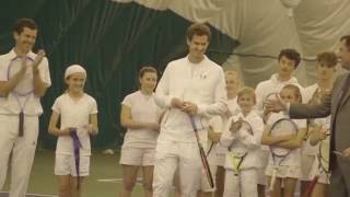 Andy Murray opens All England Club Community Sports Ground in Raynes Park