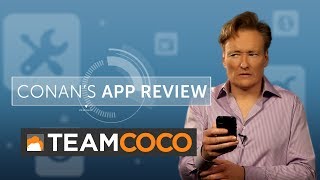 Conan's App Review: Stress Relief Apps | Team Coco