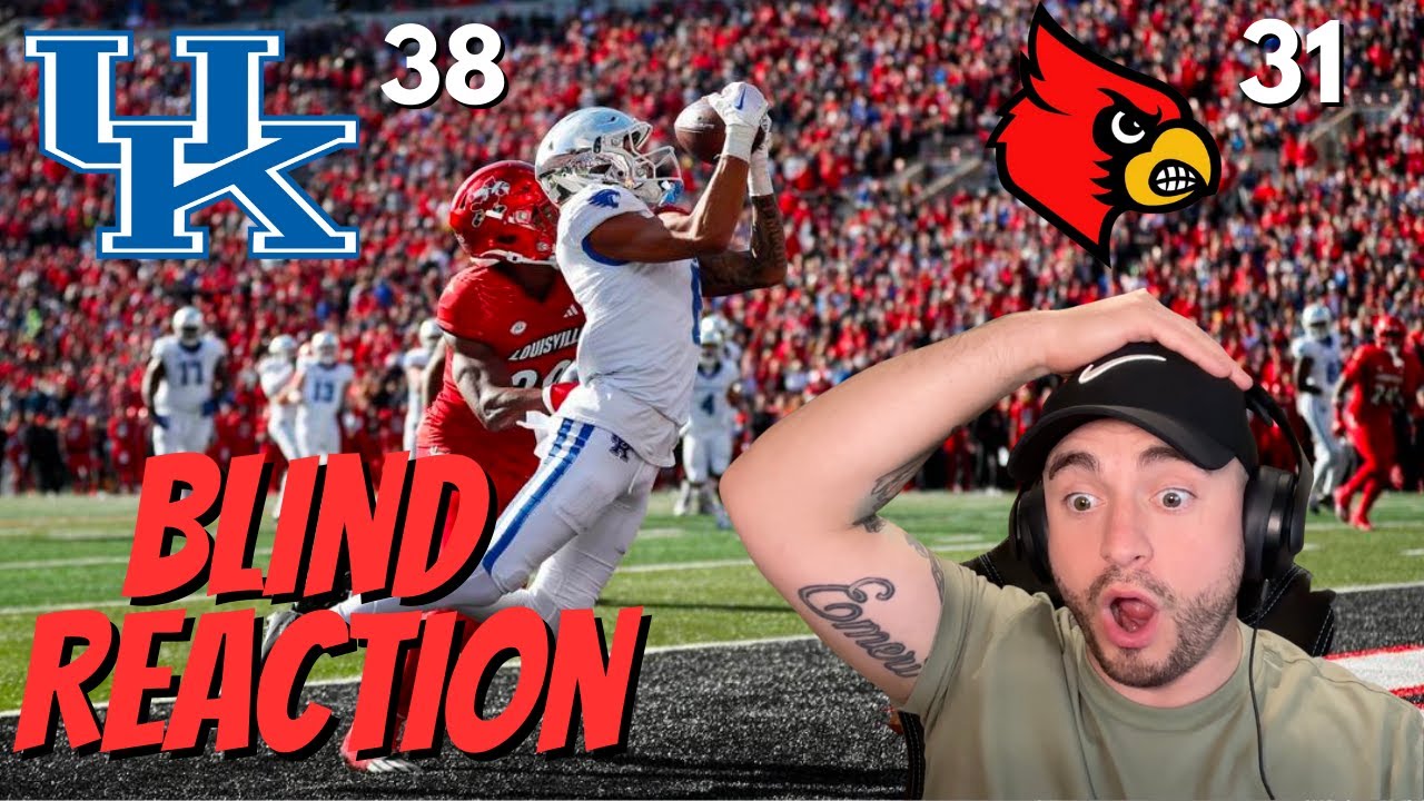 2023 Kentucky Vs Louisville Blind Reaction | An EPIC Game Between In ...