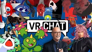 Exploring strange VRChat Worlds