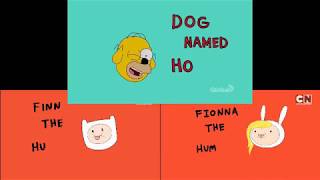 REFERENCE: ADVENTURE TIME THEME - THE SIMPSONS S28E01