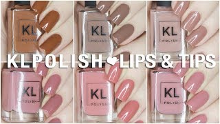 NEW Lips + Tips Limited Edition KL Polish Collection | Swatch + Review