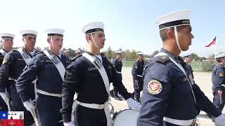 Banda de Guerra e Instrumental de la Academia Politécnica Naval - Practicas Gran Parada Militar 2022