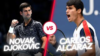 ATP CINCINNATI FINAL 2023 Carlos Alcaraz vs Novak Djokovic Highlights #tennis#atp#djokovic#alcaraz