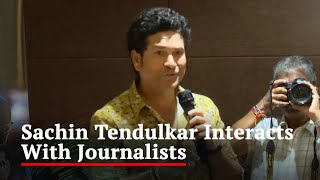 Indian Team And Journalists Used To Have Meals Together: Sachin Tendulkar