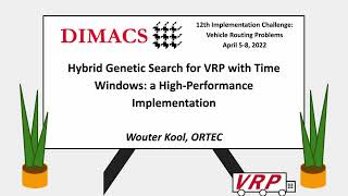 Wouter Kool - Hybrid Genetic Search for VRP with Time Windows