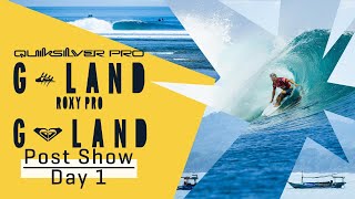 Quiksilver/ROXY Pro G-Land Day 1 Post Show: Reduced Field Sees Explosive Early Round Match Ups