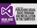 How to Publish Visual Basic Program | ICT TECH GURU
