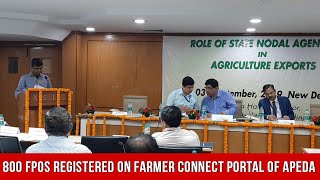 Farmer Connect Portal Has Been Set Up by APEDA to Interact With Exporters