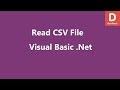 Visual Basic .Net Read CSV File
