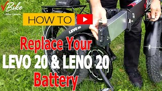 Electric bike: How to Replace Your LEVO 20 / LENO 20 Battery.