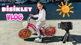 BAHARIN İLK GÜNEŞİ İLE BİSİKLET VLOG !! HEM BİSİKLET HEM PATEN KEYFİ !!