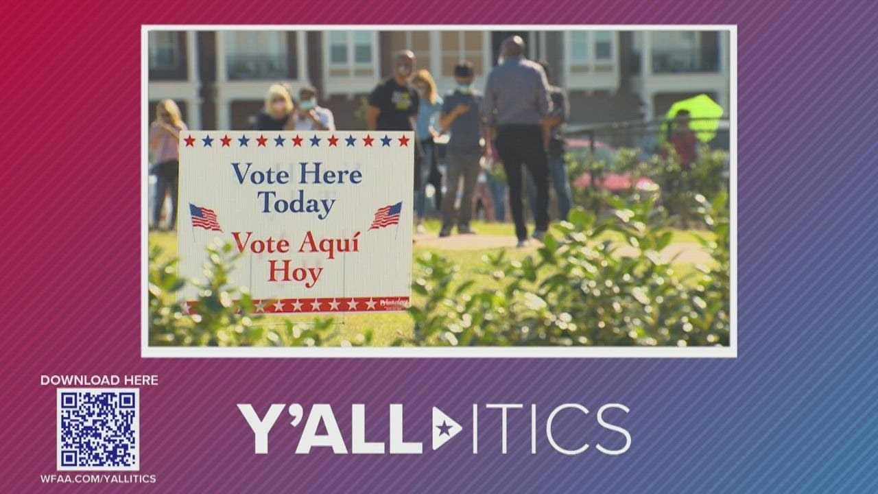 Early Voting Begins In Texas - YouTube