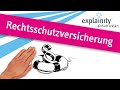 Rechtsschutzversicherung einfach erklärt (explainity® Erklärvideo)