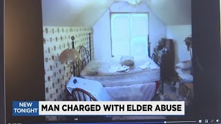 Man charged with elder abuse after mother dies at hospital