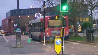 Zde je autobus Stagecoach 27618 na čísle 3 v Camberley pondělí 30. prosince 2024