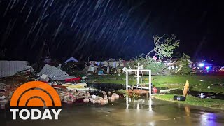 New round of tornadoes rip through central US, more on the way