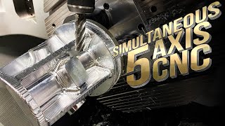 AMAZING 5 AXIS CNC MACHINING | FULL SIMULTANEOUS | DVF 6500 | DN Solutions